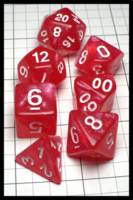 Dice : Dice - Dice Sets - QMay Pink Glitter with White Numerals - Amazon 2023
